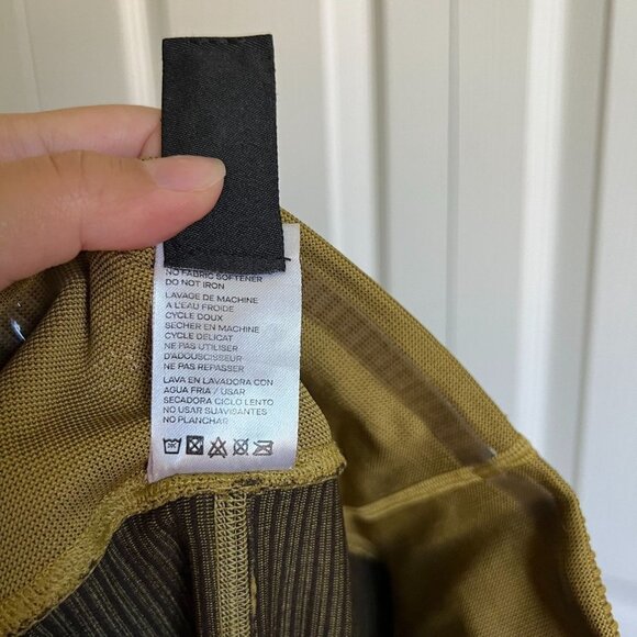 Good American Olive Green Active Essential Ribbed Leggings Women's Size 00/0 - Picture 10 of 10